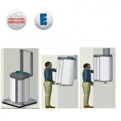 Fixation murale pour Easymanip