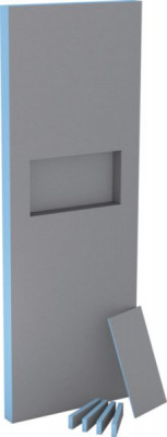 Cloison Sanwell XL avec niche 30/60 100 x 900 mm WEDI 