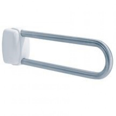 Barre d'appui relevable 60 cm inox brossé ref 048865