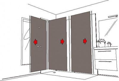 Plaque Decofast blanc 2000 x 1200 x 3 mm LAZER