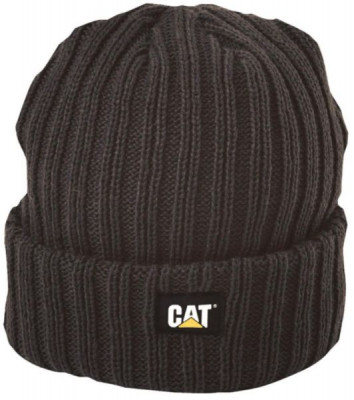Bonnet grosses cotes noir taille unique 210 x 210 mm CATERPILLAR