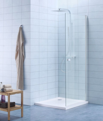 Paroi de douche DOMINO pivotante 90cm - ALTERNA
