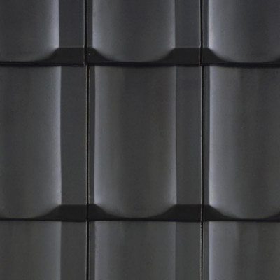 Kit tuile à douille Jura Nova anthracite diamètre 150 mm KORAMIC