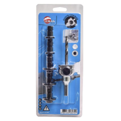 Mandrin automatique pour trépan HSS+5 adapteurs LEMAN