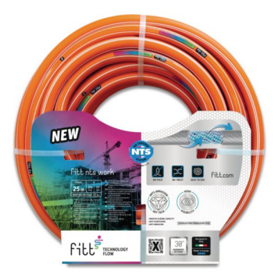 Tuyau d'arrosoir NTS professionnel Work 19 mm 25 m TECHNO