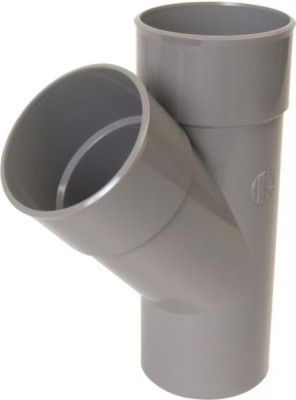 Culotte simple 45° mâle-femelle diamètre 110 mm NICOLL