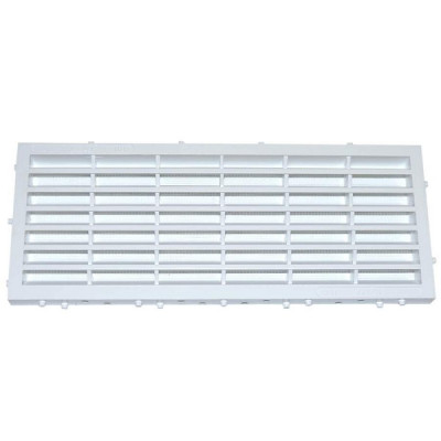 Grille rectangulaire avec moustiquaire à sceller NICOLL