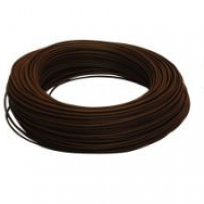 Fil HO7V-U marron 2,5 mm2 100 m DEBFLEX