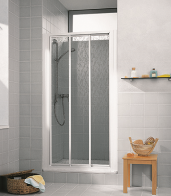 Porte de douche 3 vantaux CADA 100 cm - ROTHALUX