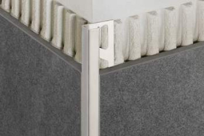 Profilé de finition Quadec A aluminium chromé longueur 2,50 m SCHLUTER SYSTEMS