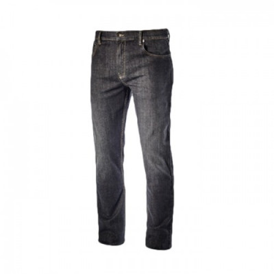 Pantalon Stone Denim 5 poches délavé noir taille 42 DIADORA