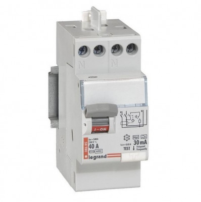 Interrupteur différentiel bipolaire 40 A 30 MA type A SIGMADIS