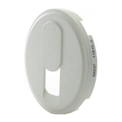 Enjoliveur prise téléphone RJ45 blanc ELECTIS - FC