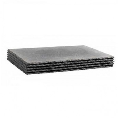 Chapeau pilier ciselé gris anthracite 42 x 30 x 5 cm ORSOL PRODUCTION