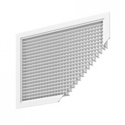 Grille double deflex 400x150mm