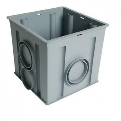 Regard gris clair RETX 30 x 30 x 30 cm D100-125 NICOLL