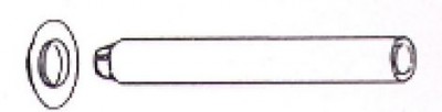 Terminal ventilation horizontal 80/125 0,77 réf. 7716900609 BOSCH THERMOTECHNOLOGIE