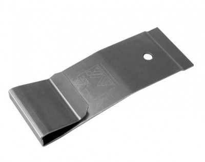 Patte inox pour fixation couvre-joint zinc naturel boîte de 100