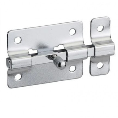 Targette ronde chrome 75 mm