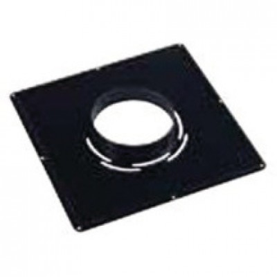 Plaque de propreté 400x400 noir D150-153 TEN
