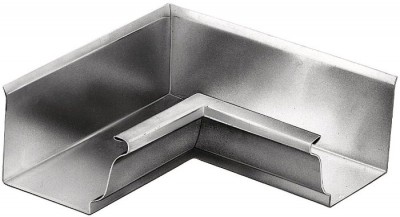 Equerre gouttière moulurée ANT zinc naturel intérieur UMICORE VM ZINC