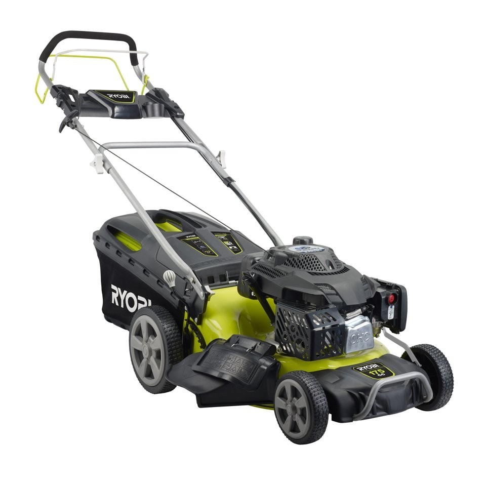 Tondeuse Thermique Tractée Moteur SUBARU 175cc 46 cm Ryobi RLM4617SME