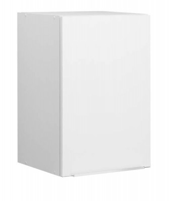 Meuble haut Boreale ou Cadette mélaminé simple 1 porte largeur 40 cm MODERNA 