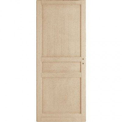 Porte coulissante Classique R8CUV chêne plaqué 204 x 73 cm