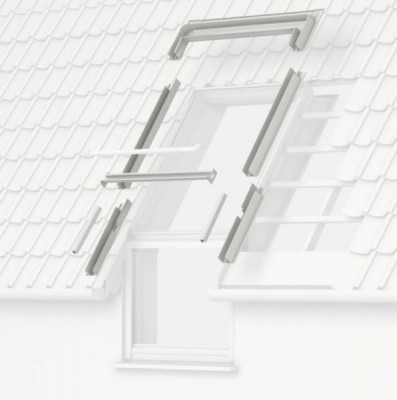 Raccord pour Verrière d'angle sur tuiles VELUX