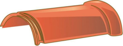 Faîtière ronde ventilée à emboîtement 31XLC vieilli bourgogne TERREAL