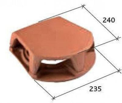 Lanterne diamètre ardoise 011 126/160 1007 EDILIANS