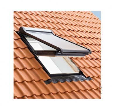 Volet roulant solaire aliminium 114 x 118 m ROTO