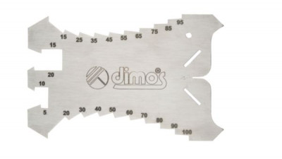 Tracette à zinc 90 x 140 mm DIMOS