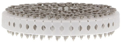 Clous en acier inoxydable A2 IM45GN à bobine en plastique 2.8 x 25 mm paquet de 1000 PASLODE