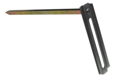 Queue pointe pour crochet gouttière nervuré - l. 350 mm FRENEHARD