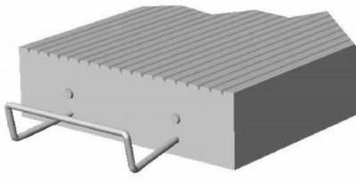 Prélinteau coffrage béton précontraint KP1