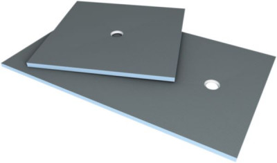 Receveur carré Fundo Primo - écoulement excentré - polystyrène extrudé WEDI