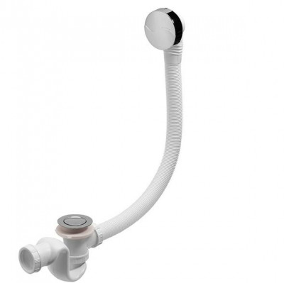 Vidage rapide blanc Elton avec siphon WIRQUIN