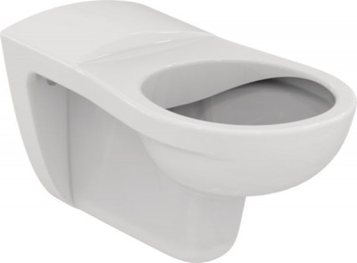 Cuvette suspendue Matura sans bride sans trou d'abattant blanc 700 mm PORCHER