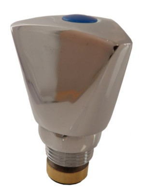 Tête universelle chrome laiton 20 x 150 mm la pièce