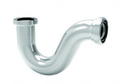 Siphon tube cuivre d'évier 1 cuve VALENTIN