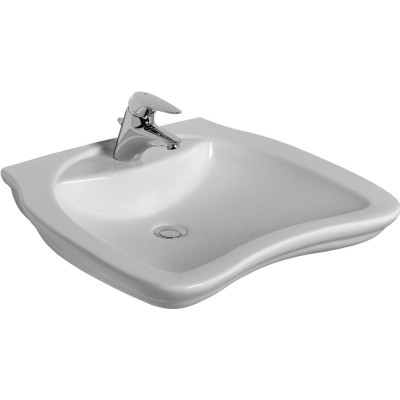 Lavabo PMR MATURA2 65 sans trop-plein blanc PORCHER