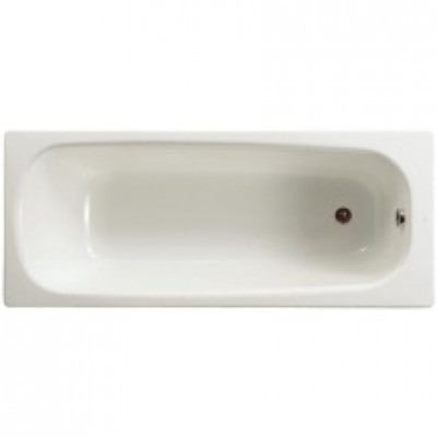 Baignoire en acier CONTESA 150+PD à visser 1 trou ROCA