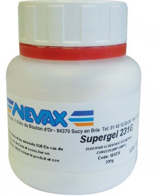 Décapant SUPERGEL 231G pot 200g NEVAX