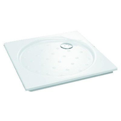 Receveur à encastrer ODEON 90x90cm extra-plat blanc JACOB DELAFON