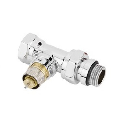 Corps droit RA-N chromé 15 x 37 x 78 x 90 mm DANFOSS