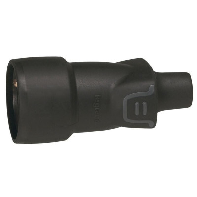 Fiche électrique femelle 2P+T 10/16 A LEGRAND