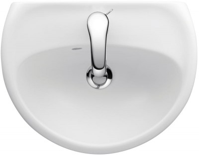 Lave-mains MIDEO 45x35 cm, autoportant, percé 1 trou, blanc JACOB DELAFON