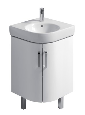 Meuble PRIMA STYLE compact lave-mains d’angle 32 ALLIA