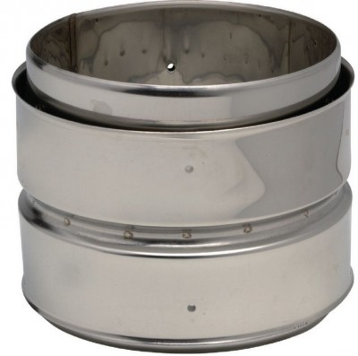 Raccord inox d125/131 TEN